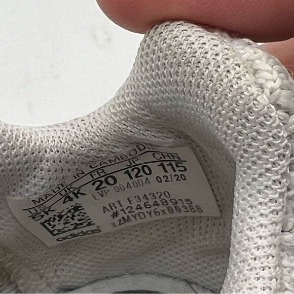 Adidas swift run infant size 5 sneakers good use condition, lace up - Picture 7 of 7